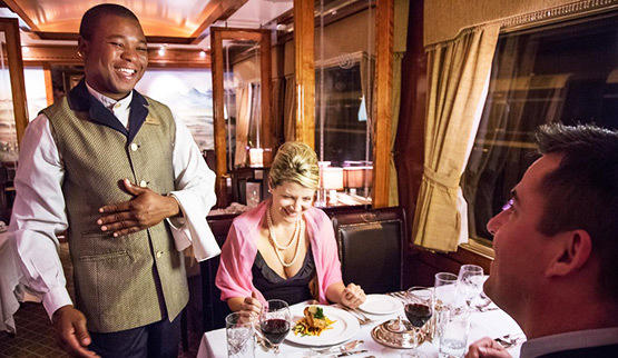 Life on board the Blue Train.
